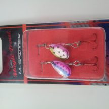 Ultraleicht-Spinner Magic Trout pink rainbow Göße 0 in 1,4 gr. Ultraleicht-Spinner Magic Trout pink rainbow Göße 0 in 1,4 gr.