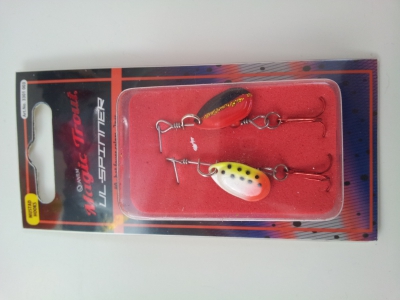 Ultraleicht-Spinner Magic Trout hot fever Göße 0 in 1,4 gr.