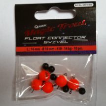 Quantum Float Connector Swivel rot Quantum Float Connector Swivel rot
