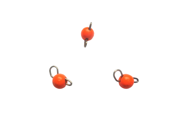 Paladin Cheburashka Aus Tungsten In 0,75 Gr. | Packungsinhalt: 3 Stück | Farbe: Orange
