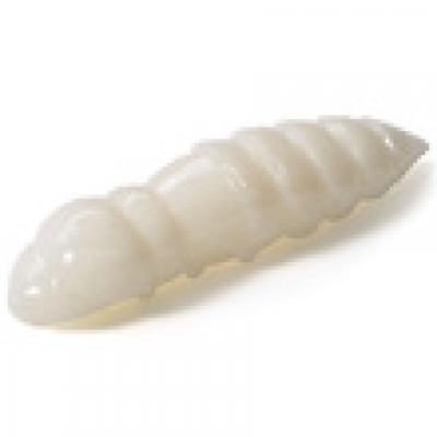 FishUp Pupa 1.5 Mit Käsearoma – Softbait Für Forelle Und Barsch In 4,2 Cm – Farbe: Weiß