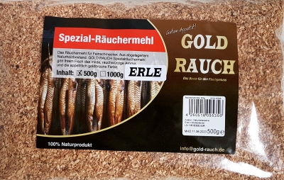 Räuchermehl Erle Der Firma Goldrauch – 500 Gr.