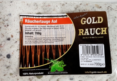 Räucherlauge Aal Der Firma Goldrauch – 700 Gramm