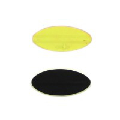Praesten Micro Durchlaufblinker In 1,8 Gr. – Farbe: Chartreuse / Schwarz
