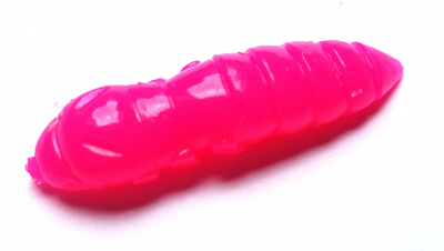 FishUp Pupa Mit Käsearoma – Softbait Für Forelle Und Barsch In 4,2 Cm – Farbe: Hot Pink