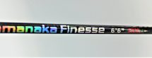 Yamanaka Finesse EXXL - Extra/extra-ultraleichte Spinnrute Speziell Zum Fischen Mit Gummiködern/ WG: Bis 0,59 - 1,77gr.