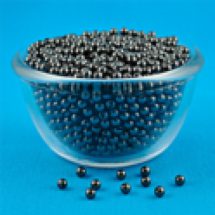 Tungstenperlen SLOTTED geschlitzt ultralight Größe: L - 4,6 mm in Black Nickle