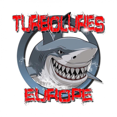 TurboLures Shark - Softbait/Gummiköder mit Knoblauch-Aroma / Länge: 60mm / Farbe: 398