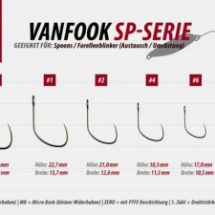 VanFook SP-41MB Haken superscharf mit minimalem Widerhaken in Gr. 10 VanFook SP-41MB Haken superscharf mit minimalem Widerhaken in Gr. 10