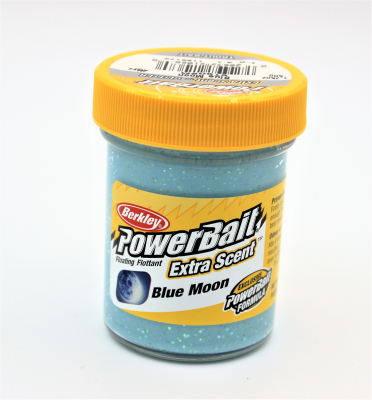Berkley Powerbait Extra Scent Mit Glitter / Farbe: Blue Moon 50gr.- Glas
