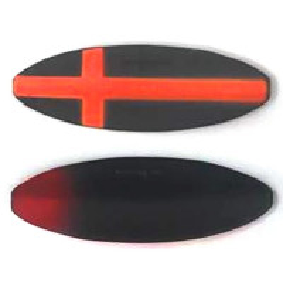 Praesten Mini CUSTOM PAINTED – Black-Orange Cross – Sonder-Edition Durchlaufblinker In 3,5 Gr.