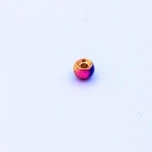 Tungsten- Perlen / Trout Beads in 3,0 mm und 0,25 gr. zum ultraleichten Fischen / Farbe: Regenbogen
