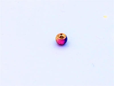 Tungsten- Perlen / Trout Beads In 3,5 Mm Und 0,35 Gr. Zum Ultraleichten Fischen / Farbe: Regenbogen