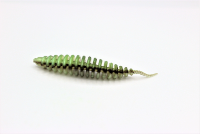 ProBaits Custom Lures Troutworm Mega Soft / Knoblauch- Flavour In 6,5cm Länge / Farbe: 7