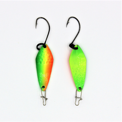Paladin Trout Spoon Catcher S 1,5 Gr. Farbe: Rainbow-gelb/grün /UV-aktiv