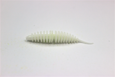 ProBaits Custom Lures Troutworm Mega Soft / Käse- Flavour In 5 Cm Länge / Farbe: 15