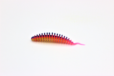 ProBaits Custom Lures Troutworm Mega Soft / Knoblauch- Flavour In 5 Cm Länge / Farbe: Magic