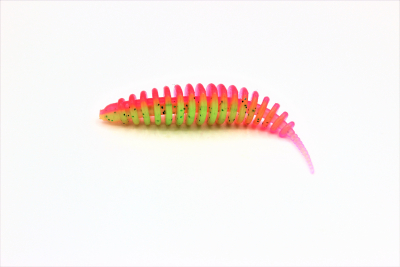 ProBaits Custom Lures Troutworm Mega Soft / Käse- Flavour In 6,5cm Länge / Farbe: 8
