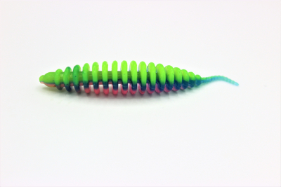 ProBaits Custom Lures Troutworm Mega Soft / Käse- Flavour In 6,5cm Länge / Farbe: Mystica