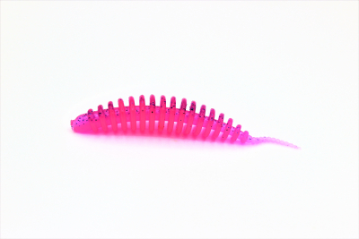 ProBaits Custom Lures Troutworm Mega Soft / Käse- Flavour In 6,5cm Länge / Farbe: Purple Dream