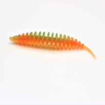 ProBaits Custom Lures Troutworm Mega Soft / Knoblauch- Flavour In 5 Cm Länge / Farbe: Rainbow