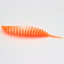 ProBaits Custom Lures Troutworm Mega Soft / Käse- Flavour In 6,5cm Länge / Farbe: Sweet Orange