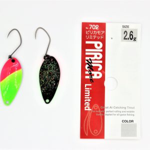 Yarie Spoons aus Japan- PIRICA More Limited / Forellenblinker in 2,6 gr. / Farbe: Y72
