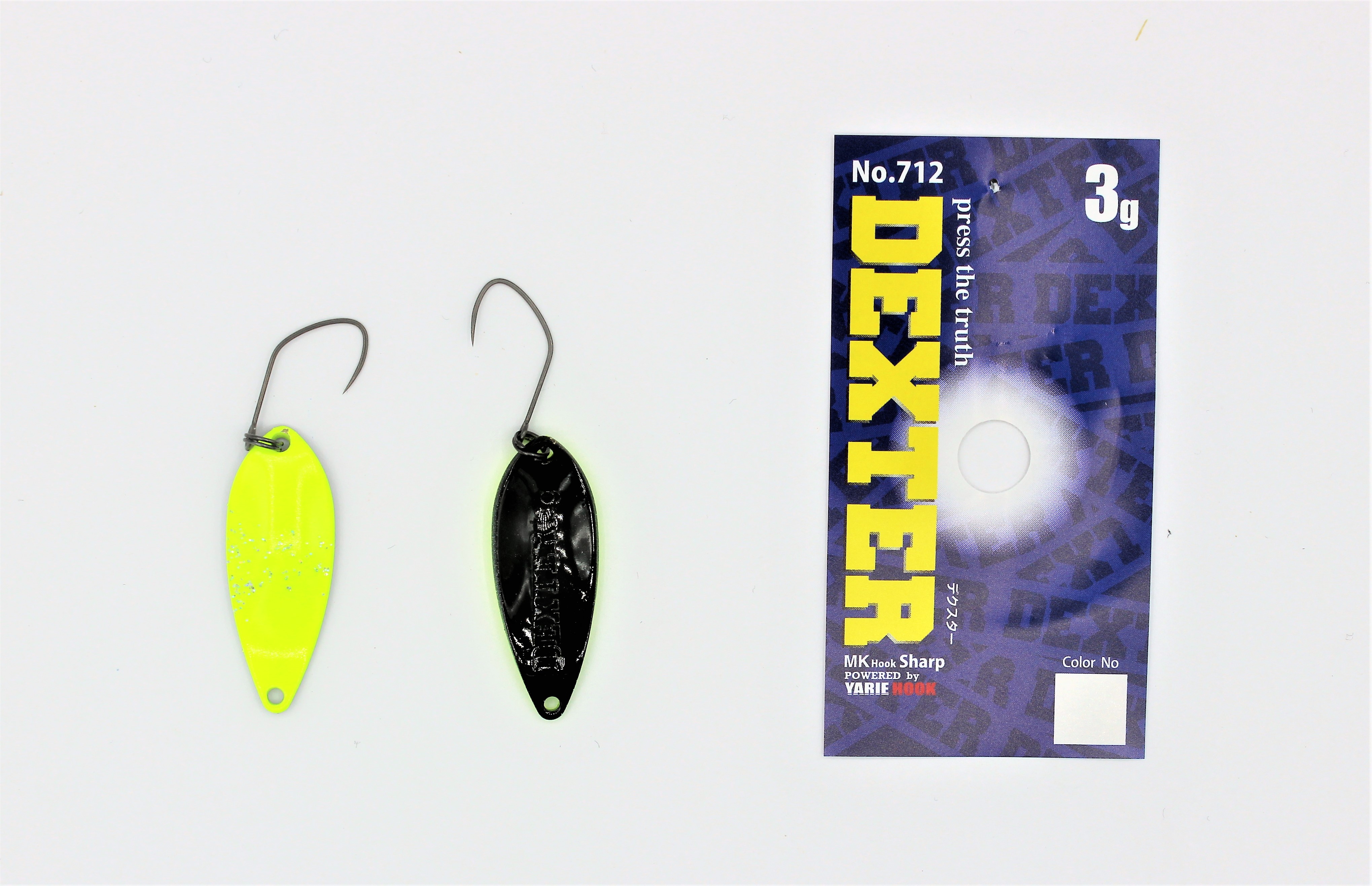 Yarie Spoons aus Japan- DEXTER / Forellenblinker in 3,0 gr. / Farbe: H3