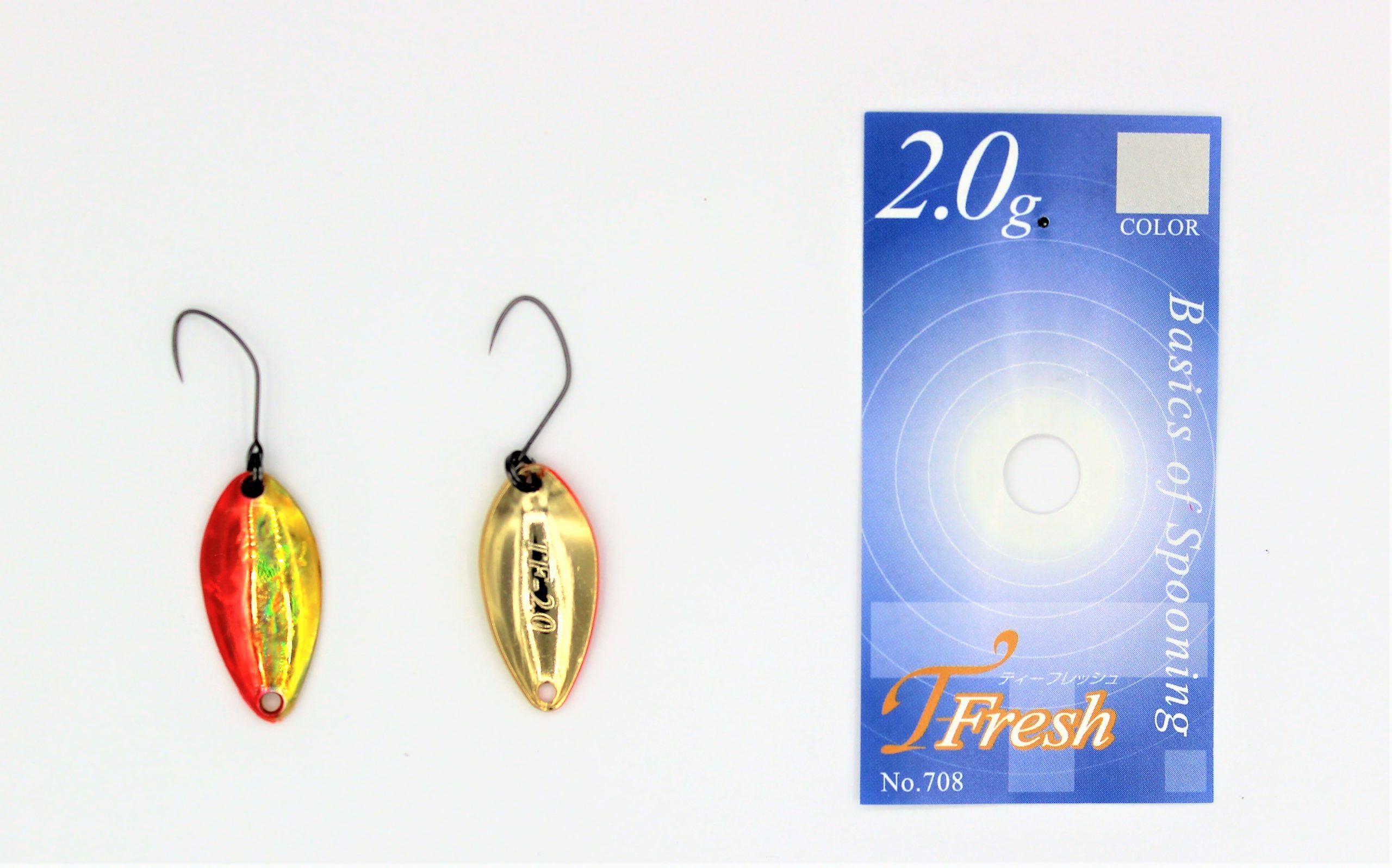 Yarie Spoons Aus Japan / T-Fresh / Forellenblinker In 2,0 Gr. / Farbe: P1