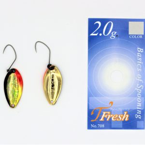 Yarie Spoons aus Japan / T-Fresh / Forellenblinker in 2,0 gr. / Farbe: P2