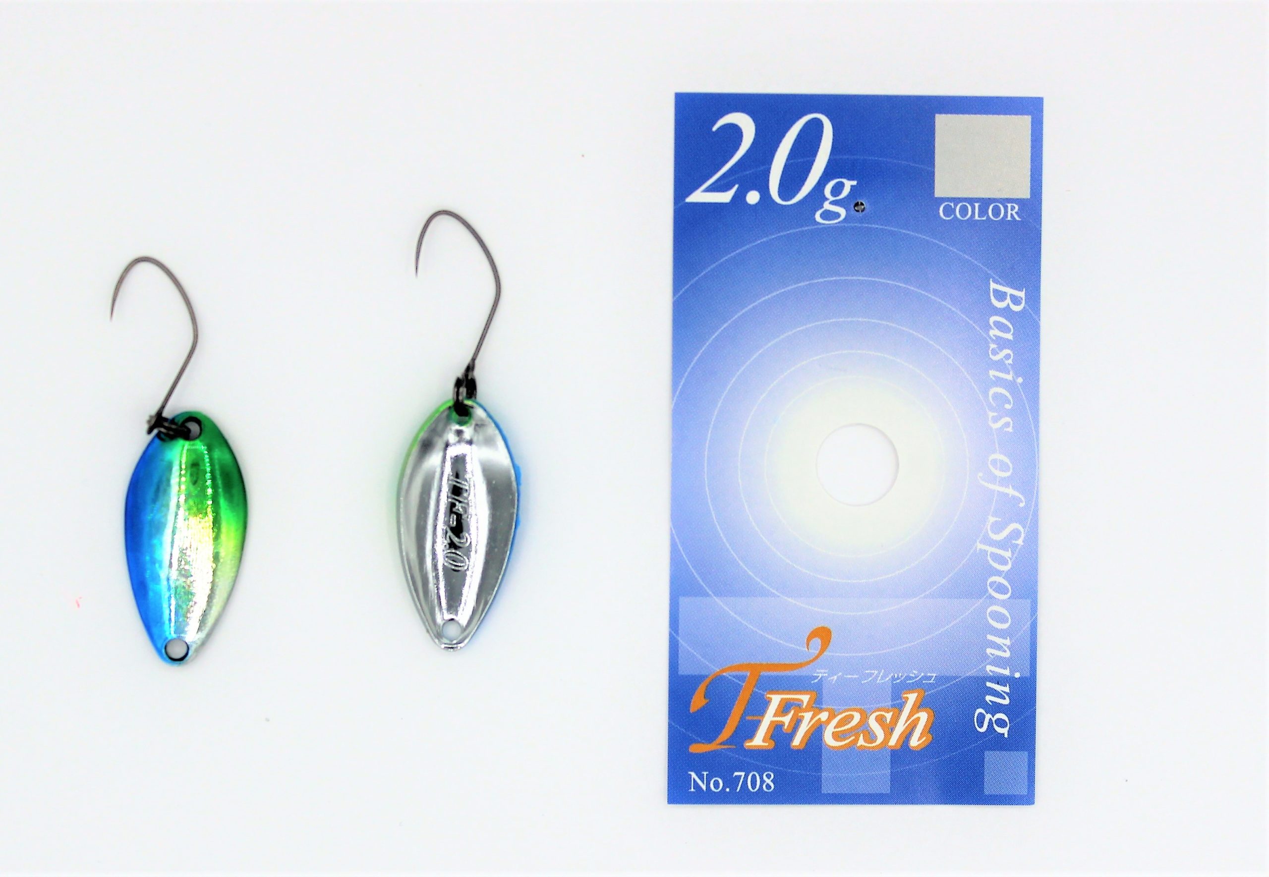 Yarie Spoons Aus Japan / T-Fresh / Forellenblinker In 2,0 Gr. / Farbe: P3