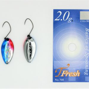 Yarie Spoons aus Japan / T-Fresh / Forellenblinker in 2,0 gr. / Farbe: P4