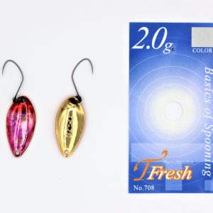 Yarie Spoons aus Japan / T-Fresh / Forellenblinker in 2,0 gr. / Farbe: P7
