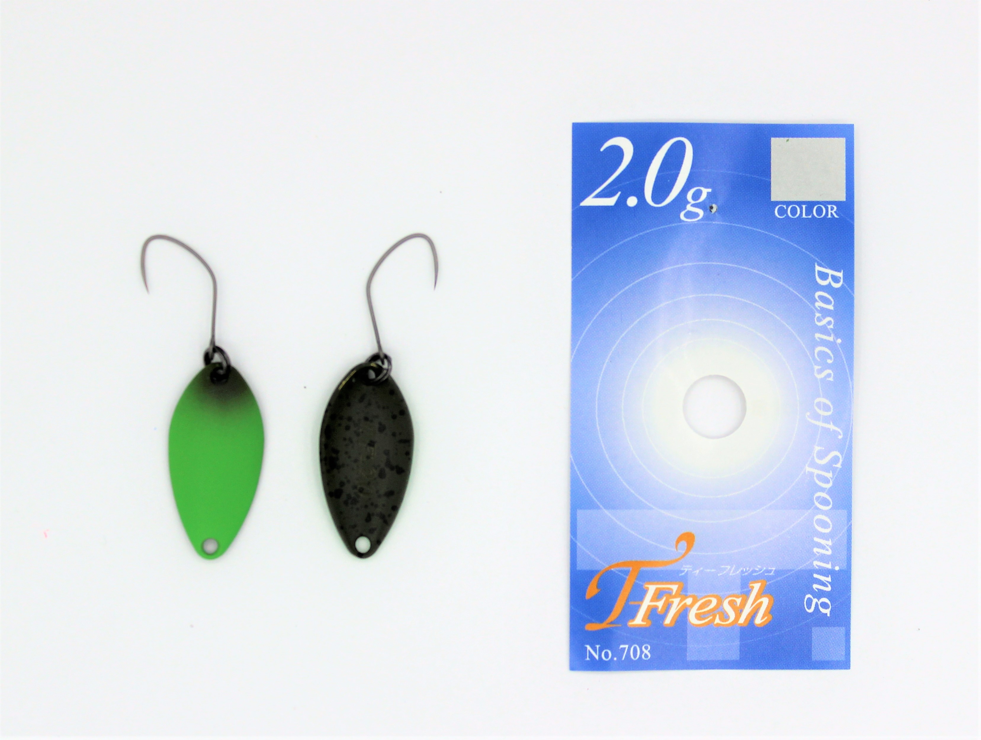 Yarie Spoons aus Japan / T-Fresh / Forellenblinker in 2,0 gr. / Farbe: Best Select V7
