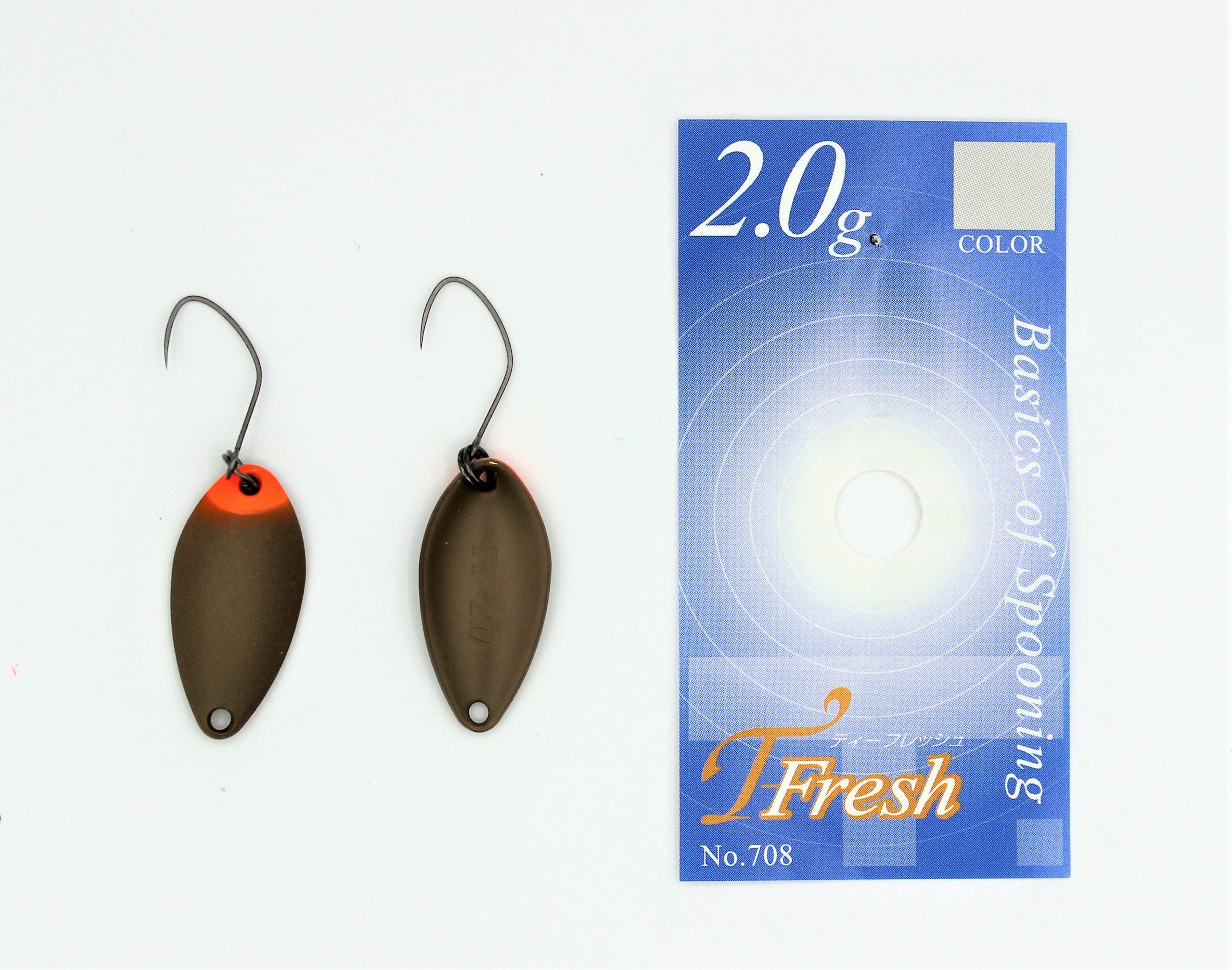 Yarie Spoons Aus Japan / T-Fresh / Forellenblinker In 2,0 Gr. / Farbe: Best Select V8