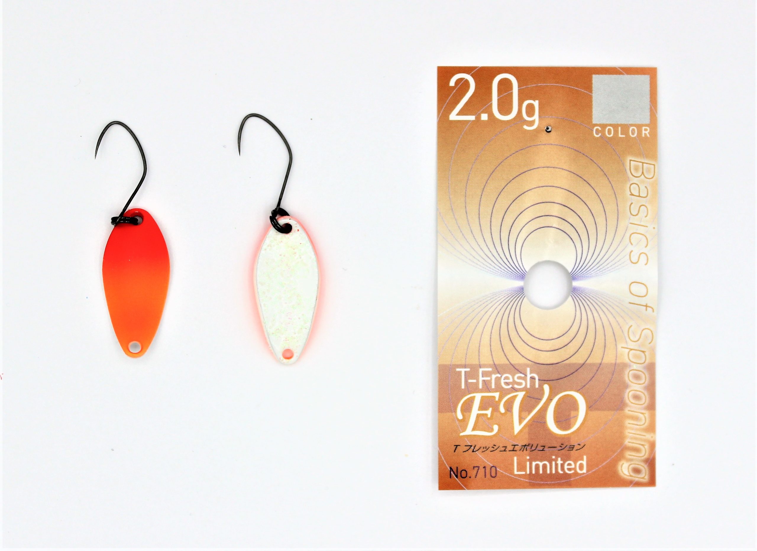 Yarie Spoons Aus Japan / T-Fresh Evo Limited / Forellenblinker In 2,0 Gr. / Farbe: Best Select Y54