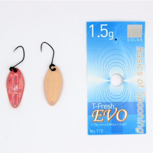 Yarie Spoons aus Japan / T-Fresh Evo / Forellenblinker in 1,5 gr. / Farbe: V9