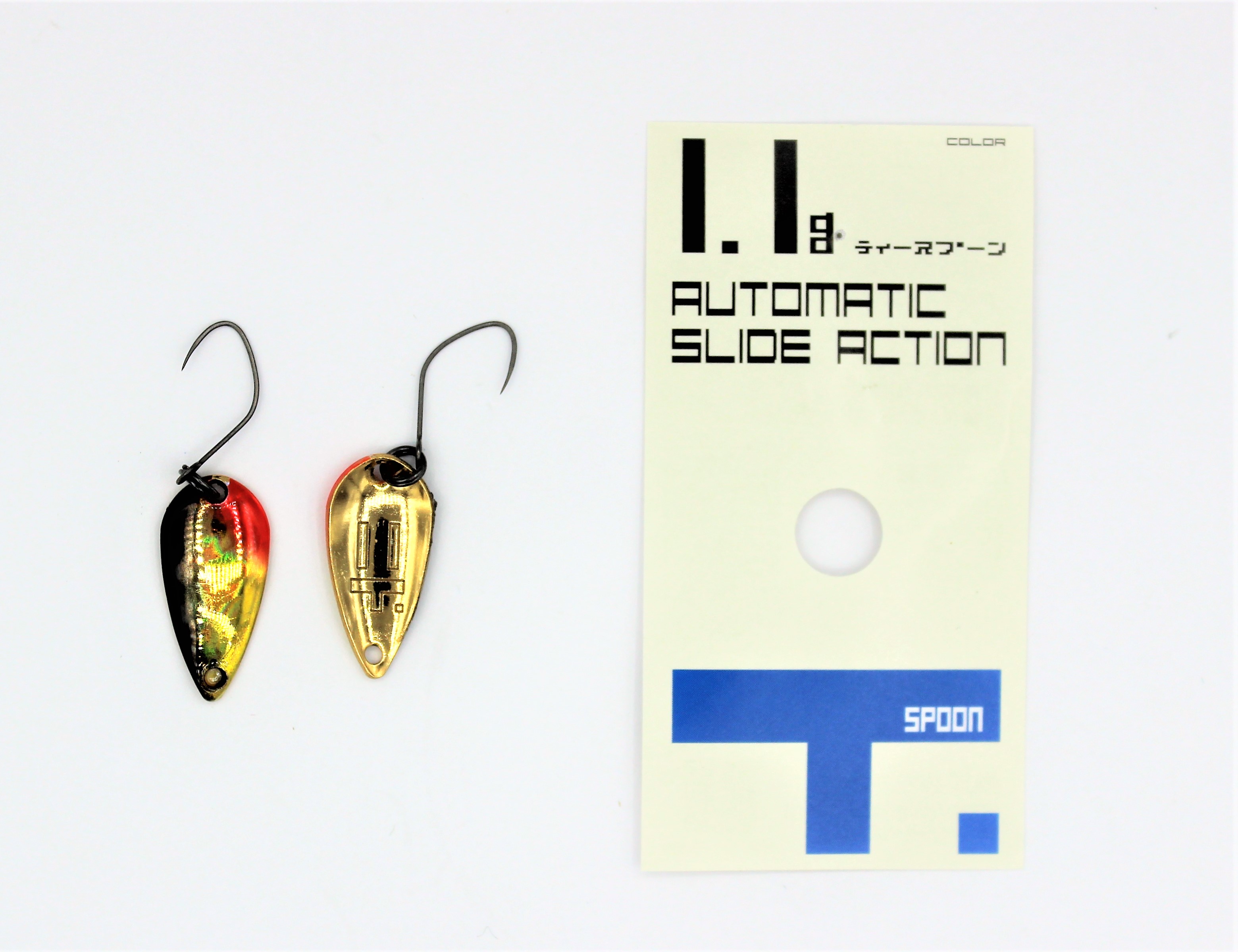 Yarie Spoons aus Japan / T- Spoon HOLOLUME / Forellenblinker in 1,1 gr. – Bild 13