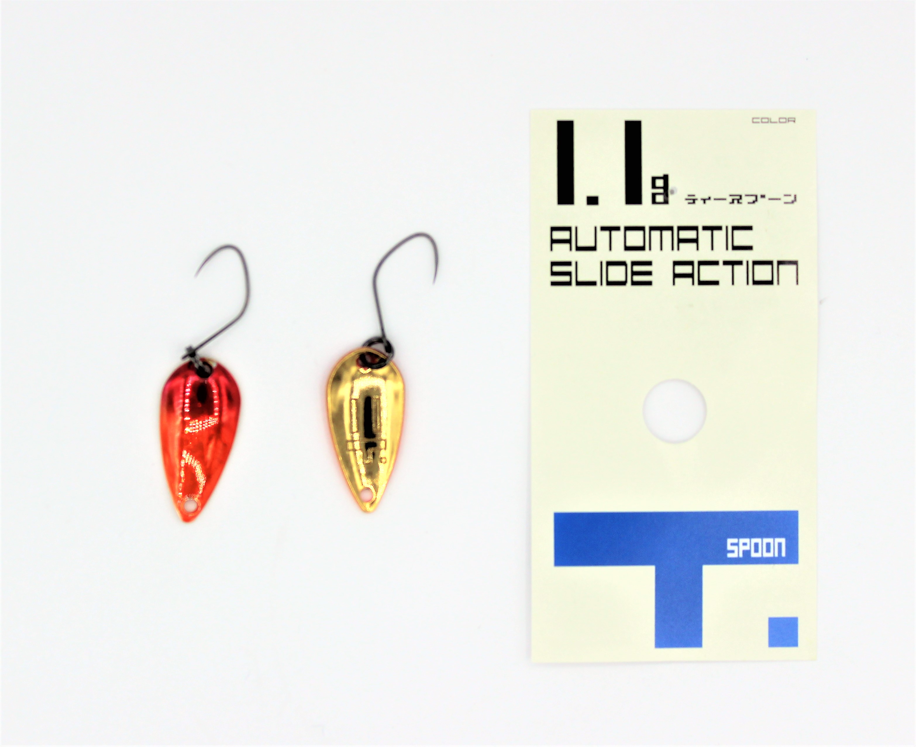 Yarie Spoons aus Japan / T- Spoon HOLOLUME / Forellenblinker in 1,1 gr. – Bild 9