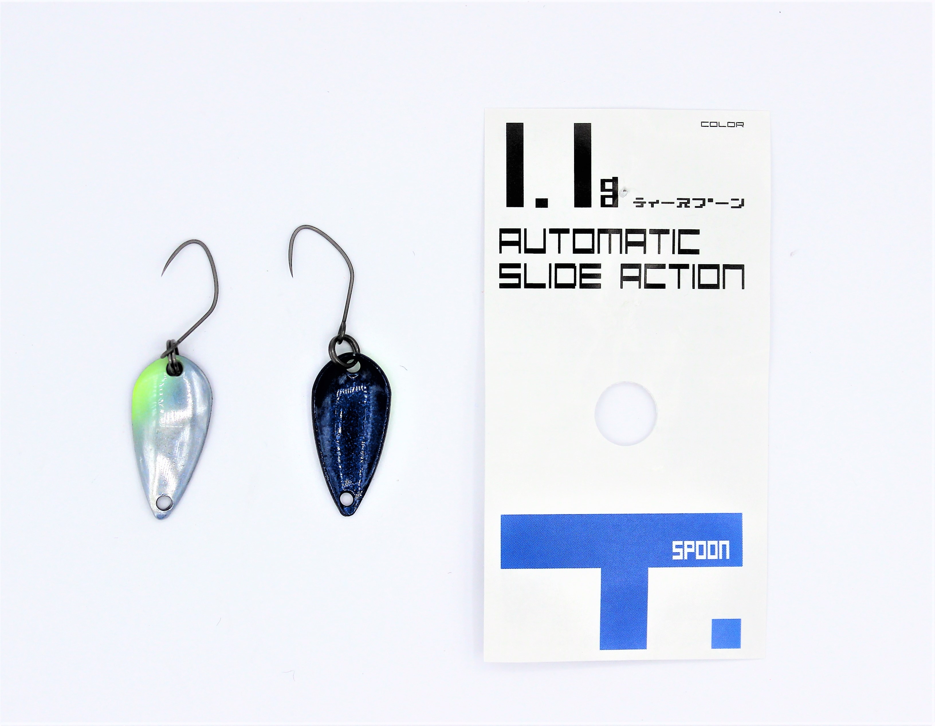 Yarie Spoons aus Japan / T- Spoon HOLOLUME / Forellenblinker in 1,1 gr. – Bild 6