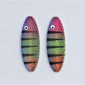 Praesten Classic PRO-BITE CUSTOM PAINTED - Rainbow Baitfish - Sonder-Edition Durchlaufblinker in 7 gr.