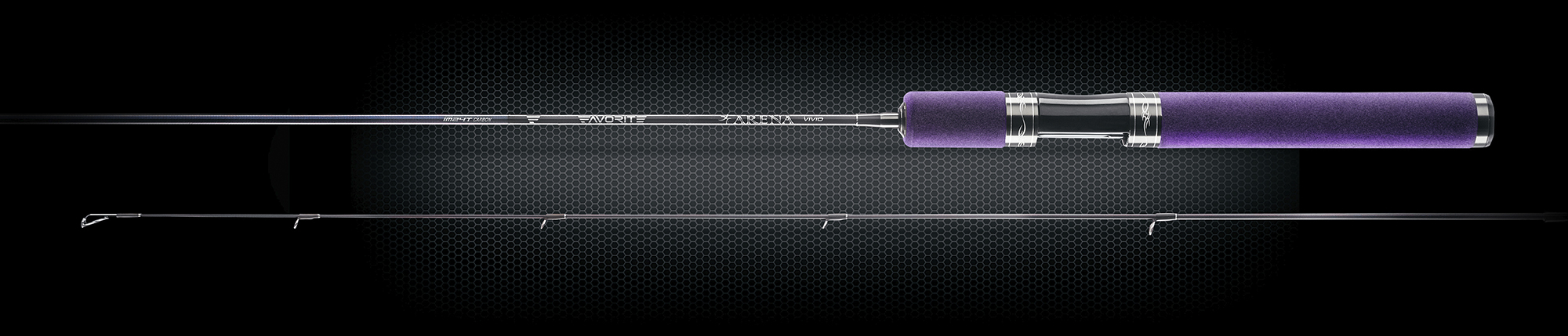 Favorite Arena Violet ARNV-VL632SUL / Ultraleichte Spinnrute / Länge: 1,9 M / Wurfgewicht: 1 – 4 Gr.