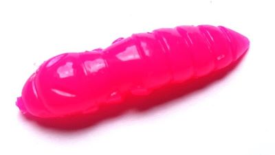 FishUp Pupa 1.5 Gummiköder Mit Käsearoma – Softbait Für Forelle Und Barsch In 4,2 Cm – Farbe: Hot Pink