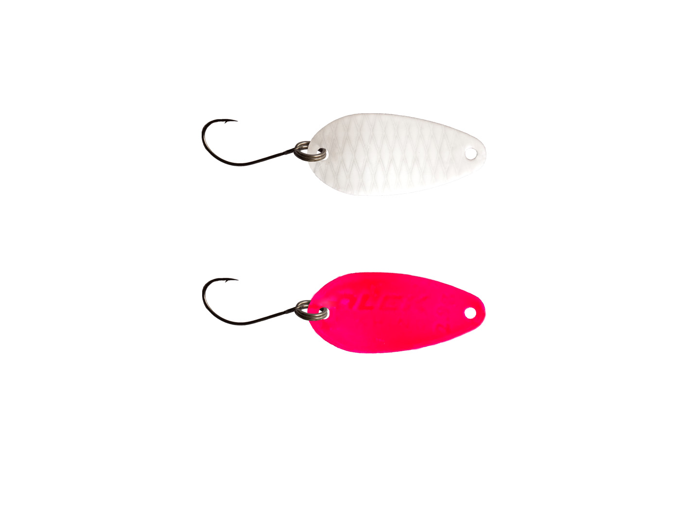 Olek-Fishing Anjeli Spoon Zum Forellenfischen | Sonderfarbe | Gewicht: 2,4 Gr. | Farbe: Glow-Pink