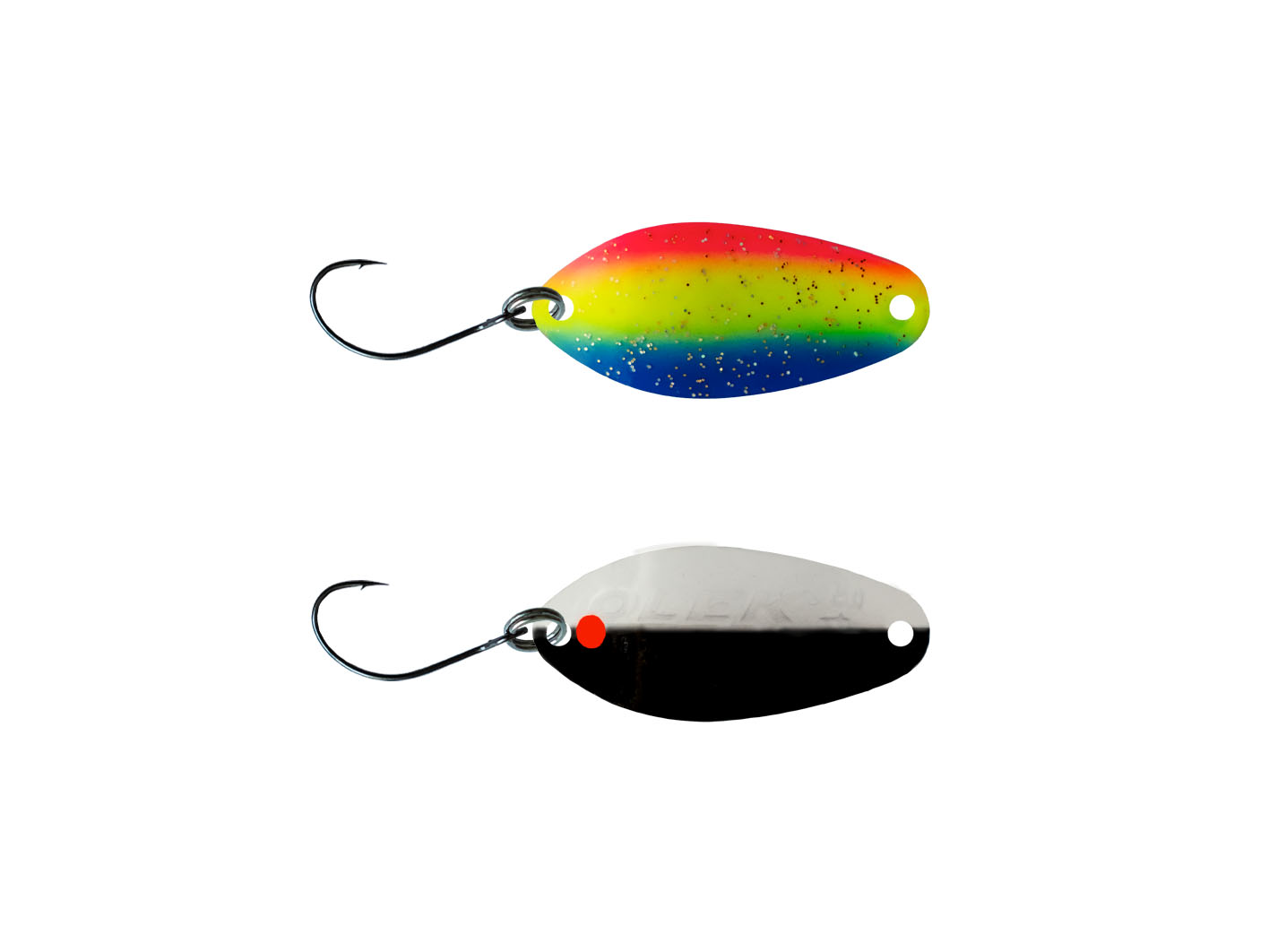 Olek-Fishing Promise Spoon Zum Forellenfischen | Sonderfarbe | Gewicht: 2,4 Gr. | Farbe: OKS Special 2
