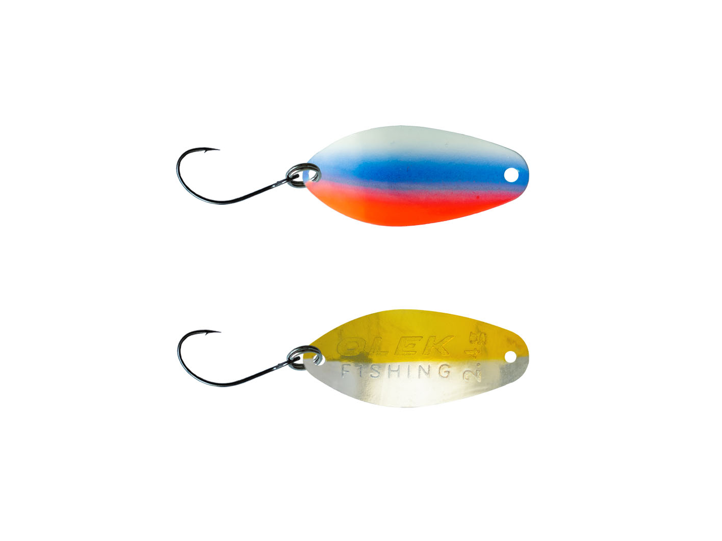 Olek-Fishing Promise Spoon Zum Forellenfischen | Gewicht: 2,4 Gr. | Farbe: Russian Flag