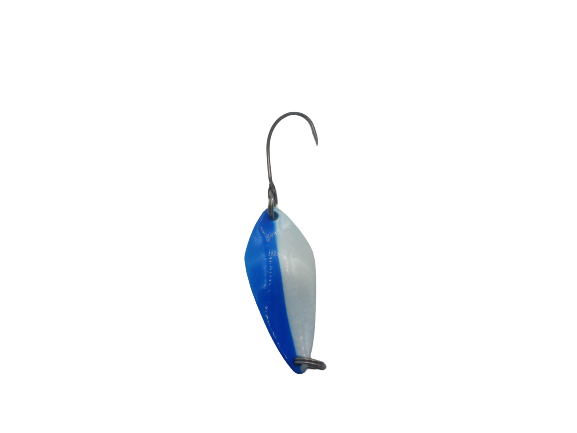 Paladin Trout Spoon Stripe | Forellenblinker In 2,7 Gr. || Farbe: Blau-weiß/ Blau-weiß