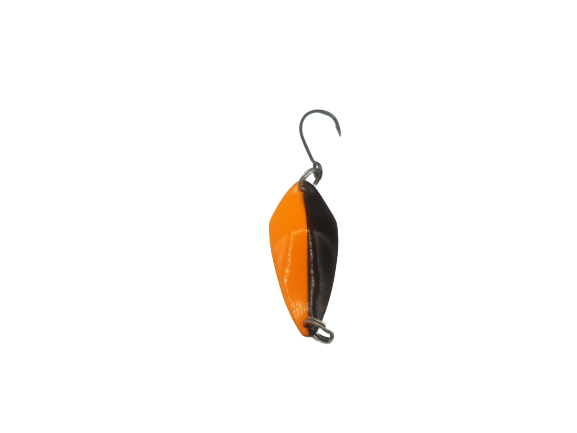 Paladin Trout Spoon Stripe | Forellenblinker In 2,7 Gr. || Farbe: Orange-schwarz/ Orange-schwarz