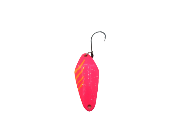 Paladin Trout Spoon Ares | Forellenblinker In 2,8 Gr. || Farbe: Gelb-pink/ Gelb