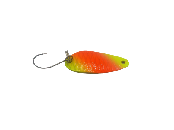Olek-Fishing Anjeli Spoon Zum Forellenfischen | Sonderfarbe | Gewicht: 2,4 Gr. | Farbe: Wadim Special